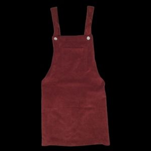 corduroy overall dress